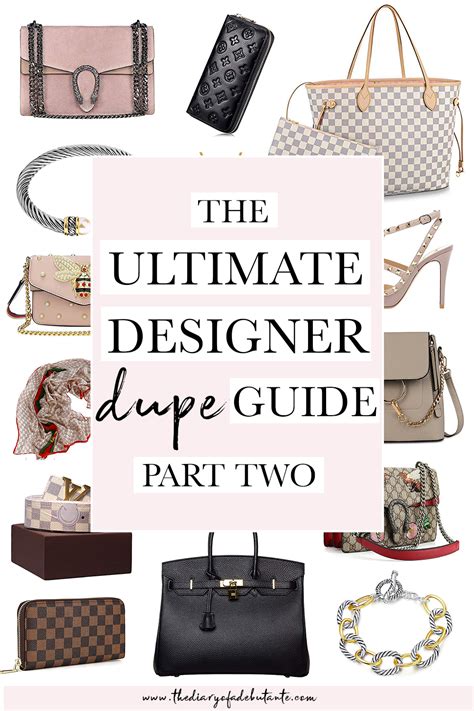 amazon dupe bag website|best designer dupes on amazon.